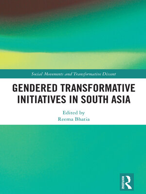 cover image of Gendered Transformative Initiatives in South Asia